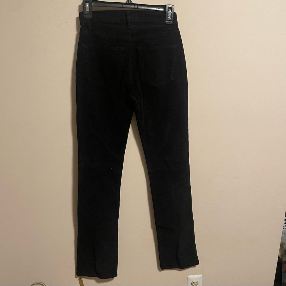 NWT Reformation Peyton High Rise Bootcut Corduroy Pants Black- Size 24 - Picture 8 of 8